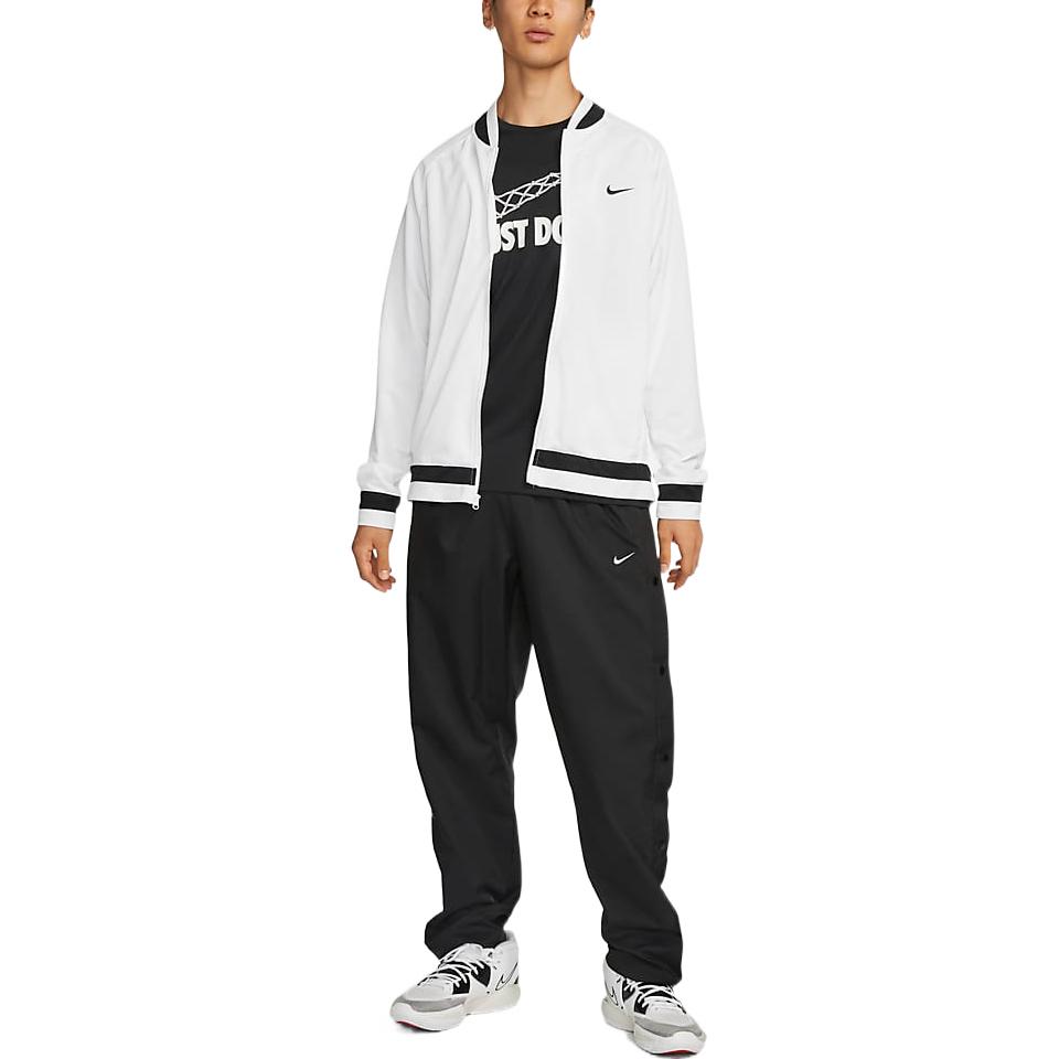 Nike Casual Pants Men's Black Moderate Straight Fit Pants DQ6097-010
