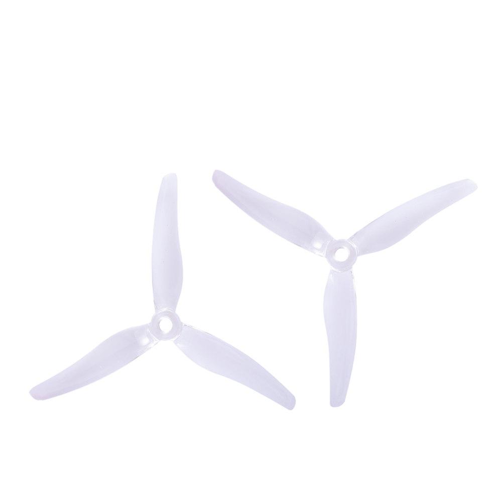 2Pairs Gemfan Hurricane 51433 5.1x4.3 5143 5.1 Inch 3-Blade Freestyle Propeller M5 Hole for RC Drone FPV Racing