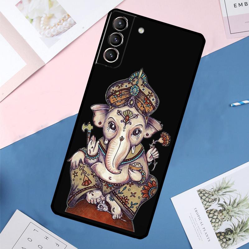 Чехол Гaneша для Samsung Galaxy S24 Ultra S21 S22 S23 S25 Ultra S9 S10 Plus S20 FE S25 FE Задняя крышка