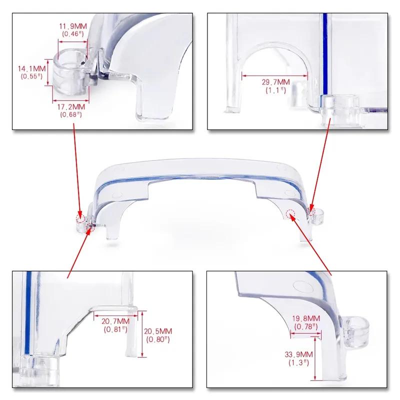 Transparent Clear Cam Gear Timing Belt Pulley Cover For 1992-2005 Toyota Supra 2JZ 2JZGTE Lexus 3.0L