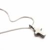 Cross Ashes Silver Handheld Memorial [Mirai Soso] K-102S Necklace, 925,