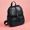 Sheepskin Backpack 2025 New Leather Bag Fashionable Simple Women's Backpack Leather