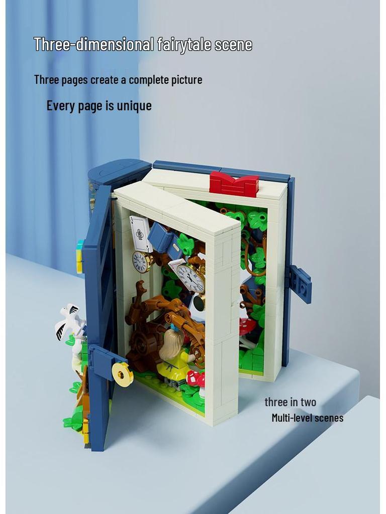 Fairy Tale Town Pop-Up Book Puzzle Set 506171-76/506181-85