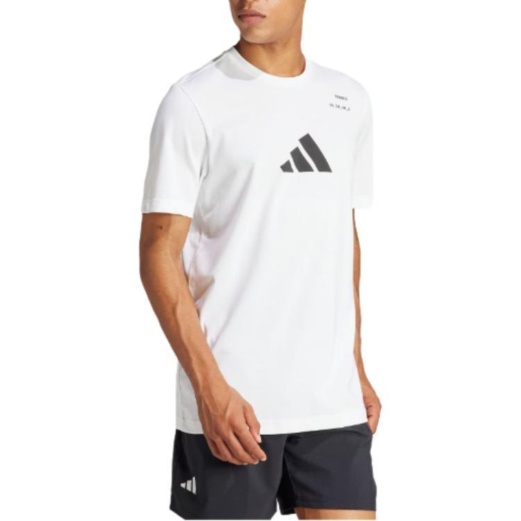 Adidas Free Shipping With AdiClub Aeroready Tennis Category Graphic Tee Men's IS2408