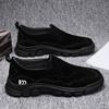 Мужская обувь осенью и зимой, новая рабочая обувь с низким берцем и стременами, повседневная удобная спортивная тканевая обувь, мужская обувь