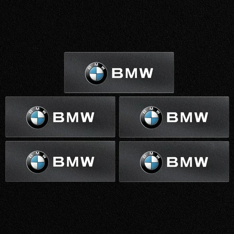 BAGD7 Car Sticker Hot Hots 2025 E90 For BMW 10Pcs PVC Car Door Handle Badge Protector Decal Wiper Sticker for Bmw Performance E46 E90