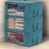 1/2/3Pcs Clothing Wardrobe Organizer Bag Clothes Blanket Quilt Closet Box Bag Home Foldable Storage