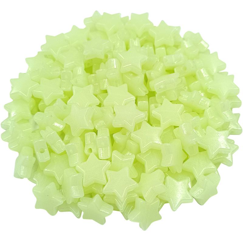 Товары для вечеринок Изготовление украшений своими руками для оптовой продажи Подвеска цвета конфет 50 шт. 11 мм Ожерелье Браслет Звезда Акриловые бусины