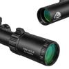 FIRE WOLF 1.2-6X24 IR Tactical Scope For Hunting Optical Step Sight Red Green Illuminated Range Sight