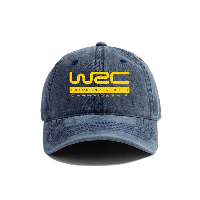 Кепки для Чемпионата мира по ралли WRC Потертые Шляпы Кепка Унисекс Женская Ретро Для улицы Летняя Регулируемая Кепка WRC MZ-005