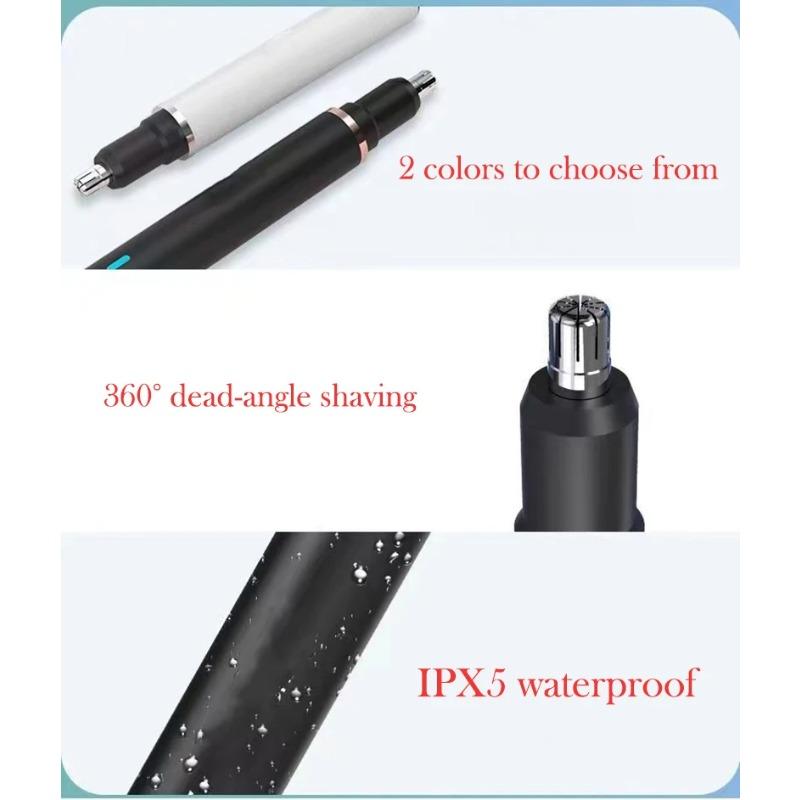 Перезаряжаемый эпилятор для ног, удобный для путешествий, безболезненный беспроводной триммер для бакенбард, компактные косметические инструменты для женщин