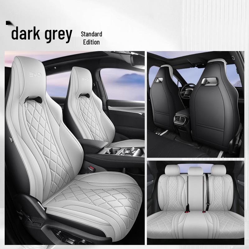 BYD Sea Lion Universal Car Seat Cushion - New Model, Full Leather, All-Season