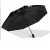 Custom Text Automatic 8 Bone Umbrella, Portable Sun Rain Protection UmbrellaDracula