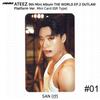 ATEEZ 9-й мини-альбом THE WORLD EP.2 OUTLAW Platform Ver QR Фотокарточка Изображение карты