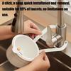 Sink Hanging Strainer Basket Openable Bottom Cover Detachable Kitchen Garbage Filter Multifunctional Quickly Drain basket