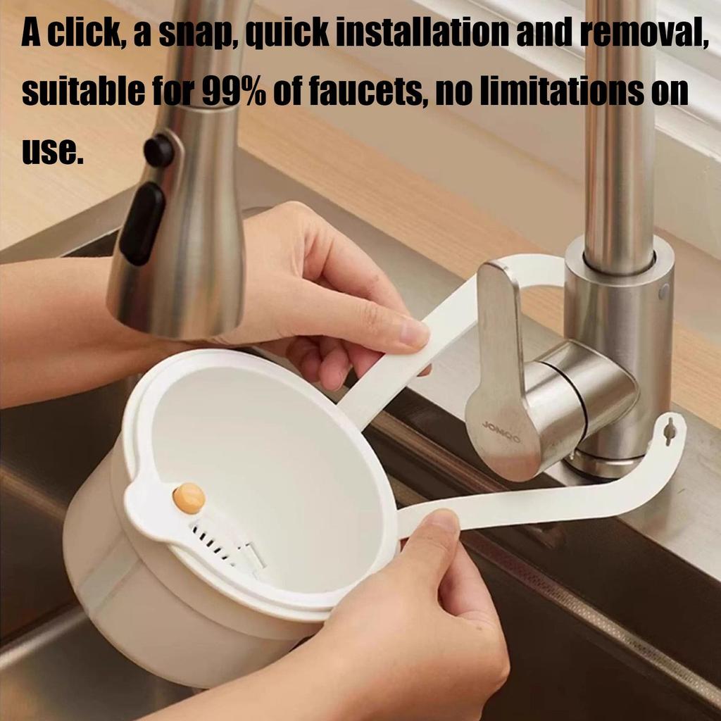 Sink Hanging Strainer Basket Openable Bottom Cover Detachable Kitchen Garbage Filter Multifunctional Quickly Drain basket