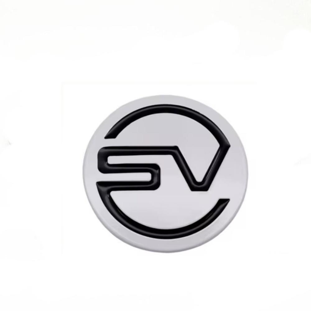 Car Body Logo Sticker SV Emblem Car Trunk Decoration Badge