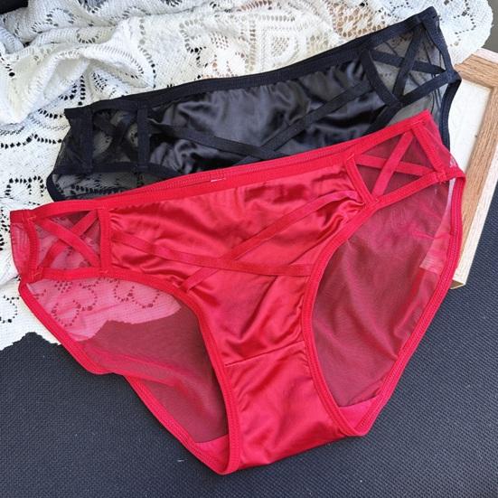 Женское сексуальное прозрачное сетчатое нижнее белье, бесшовные трусики-слипы с низкой посадкой, просвечивающие, мягкие, эластичные, дышащие