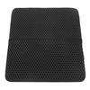 Double Layer Cat Litter Mat Waterproof 3D Honeycomb Holes Prevent Slipping Easy To Clean Cat Litter Trapping Mat