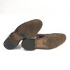 США/Винтаж/Неизвестный производитель/Goodyear Welt Оксфорды-броги Цельнокроеные/8.5 D/B/25.5-26.5см/Красно-коричневые/(ИСПОЛЬЗОВАЛ)