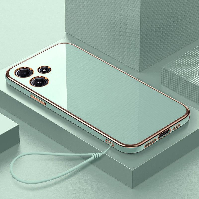 Luxury Square Plating Phone Case For Tecno Spark 10 Pro Spark 10C Tecno Spark 10 ShockProof Soft TPU Silicone Back Cover Fundas