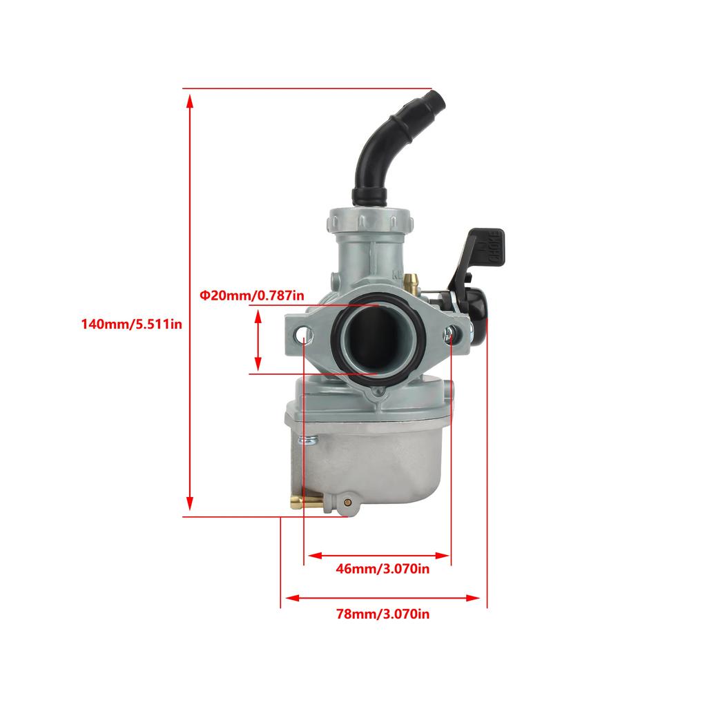 Карбюратор ATV PZ22 22MM Для Honda CT90 CT110 Trail ATC70 ATC90 ATC110 TRX90 TRX125 ATC125M ATV TaoTao Питбайк ATV Квадроцикл