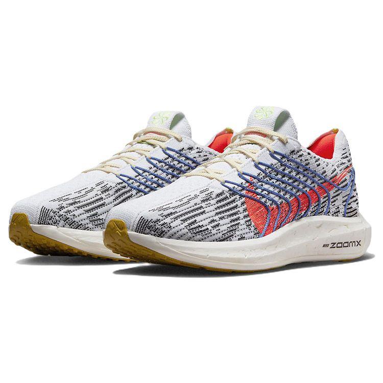 Nike Pegasus Turbo Next Nature Pure Platinum Ярко-Малиновые Мужские Кроссовки Белый Черный Средне-Синий DM3413-002