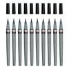 Пенсил-кисть Pentel Pentel Fude Пигментный Средне-черный 10 шт. XFP5M(10)