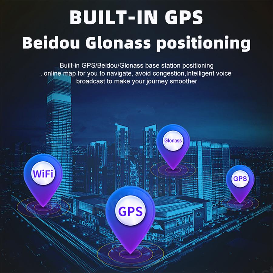 Для поддержки CarPlay Ai Box Беспроводной Android Auto GPS 4G LTE Мультимедийный адаптер