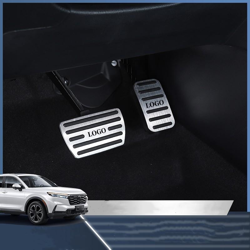 Car Accelerator Gas Pedal Brake Clucth Pedal Cover Left Foot Rest Pedal for Honda CR-V CRV CR V 6th 2023