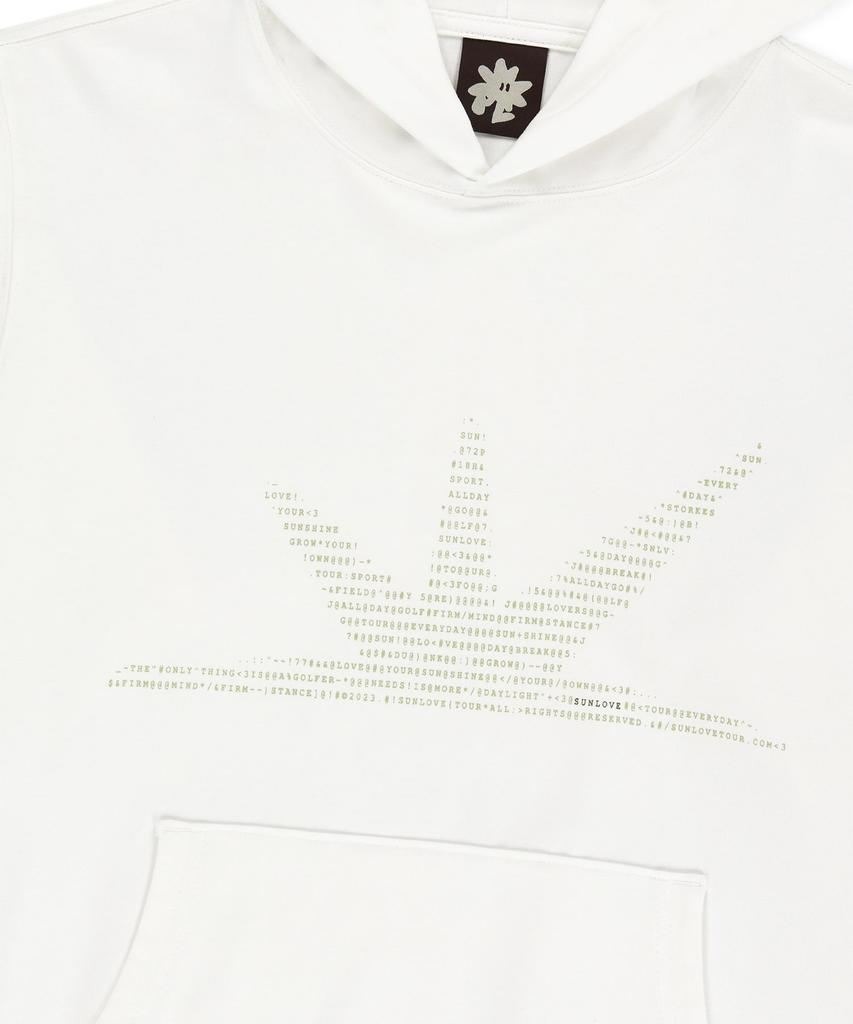 Ascii Daybreak Ls Худи Белое