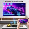 C9 Android Projector 1920*1080P Support 4K Videos Via HDMI Home Cinema Movie Video Projector