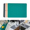 Silicone Dish Drying Mat Protection Heat Resistant Tableware Dishwaser Mats Sink Mat for The Kitchen Sink Table Accessories