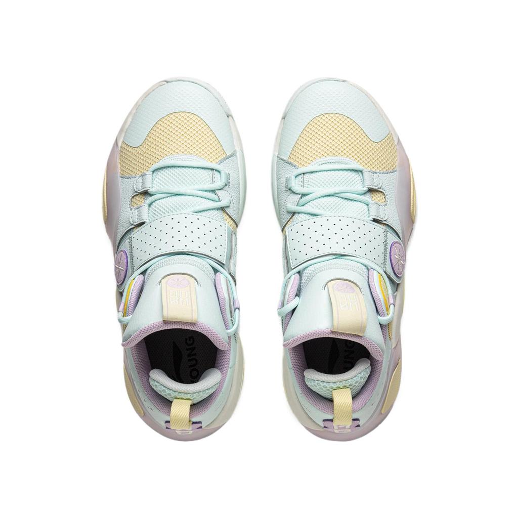 Баскетбольные кроссовки Li Ning All City 8 Мужские кроссовки Ледяной-голубой Мелок-желтый YKBS114-17