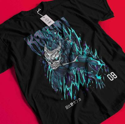 Футболка Kaiju No 8 Футболка Кафка Хибино Футболка Мина Асиро Футболка Ген Наруми Сосиро BB1689