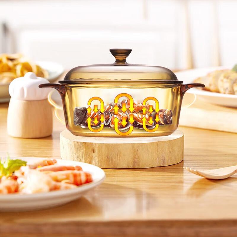 VISIONS 0,8 л Кастрюля из прозрачного стекла