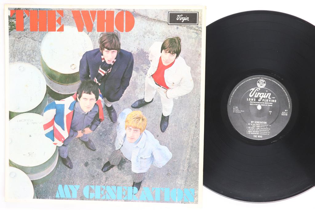 LP Record WHO My Generation V2179 VIRGIN 1980 UK Rock Used