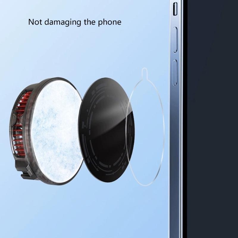 Металлическая пластина 6см/9см Магнитные листы для телефона Планшета Универсальный охлаждающий вентилятор Радиатор Пластина Лист Наклейка Кольца Пластина