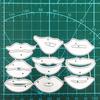 Губы Металлические Штампы Ручная Работа Поделки DIY Скрапбукинг Материалы для Тиснения для Детей Мальчиков Девочек Подарок