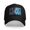 Summer ICE Out Logo Baseball Cap Unisex Trucker Hat  Outdoor Golf Gift Sun Caps