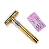 1Pc Traditional Style Safety Razor With Blade Provides Very Close Shave