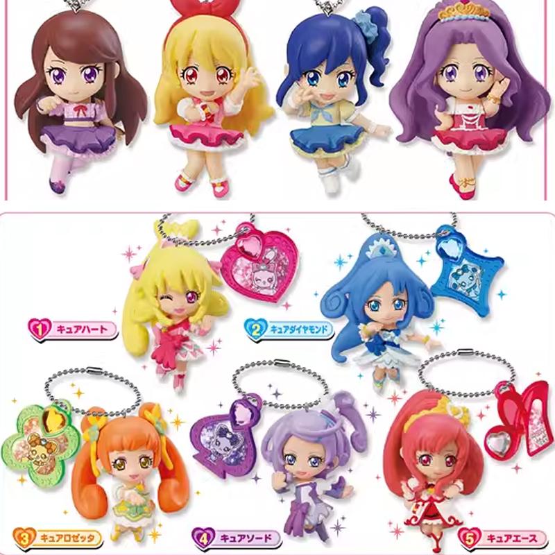 Bandai Красота Света Звездное Мерцание Precure Кюа Сердце Кюа Эйс Айкацу Хосимия Итиго Сиобиэ Ран Кирия Аой Милый Кулон