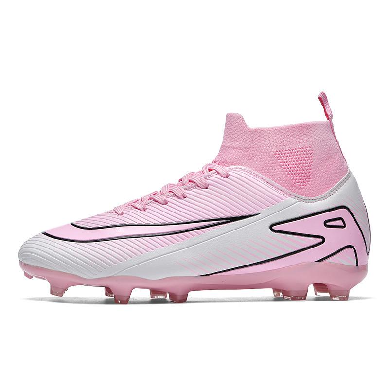Indoor And Outdoor Women'S Game Short Nail Football Shoes Shoes Long Nail Training Lawn High Top Football Shoes Men'S Nail Broken