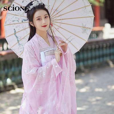 Танцевальное китайское платье принцессы ханьфу, женское сказочное народное платье с женским танцевальным восточным костюмом, китайская одежда