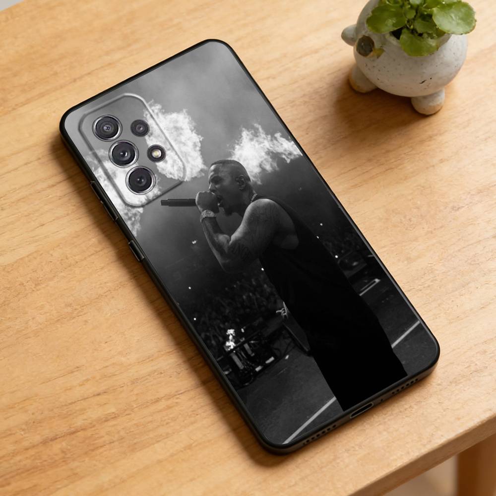 L-Luciano Rapper Phone Case For Samsung Galaxy A73,21,22,32,71,53,52,51,80,5G Soft Black Cover