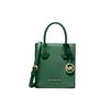 Новая сумка-сундучок Mercer из шагреневой кожи, женская, экстрамаленькая, зеленая 35S1GM9T0L-JEWEL-GREEN