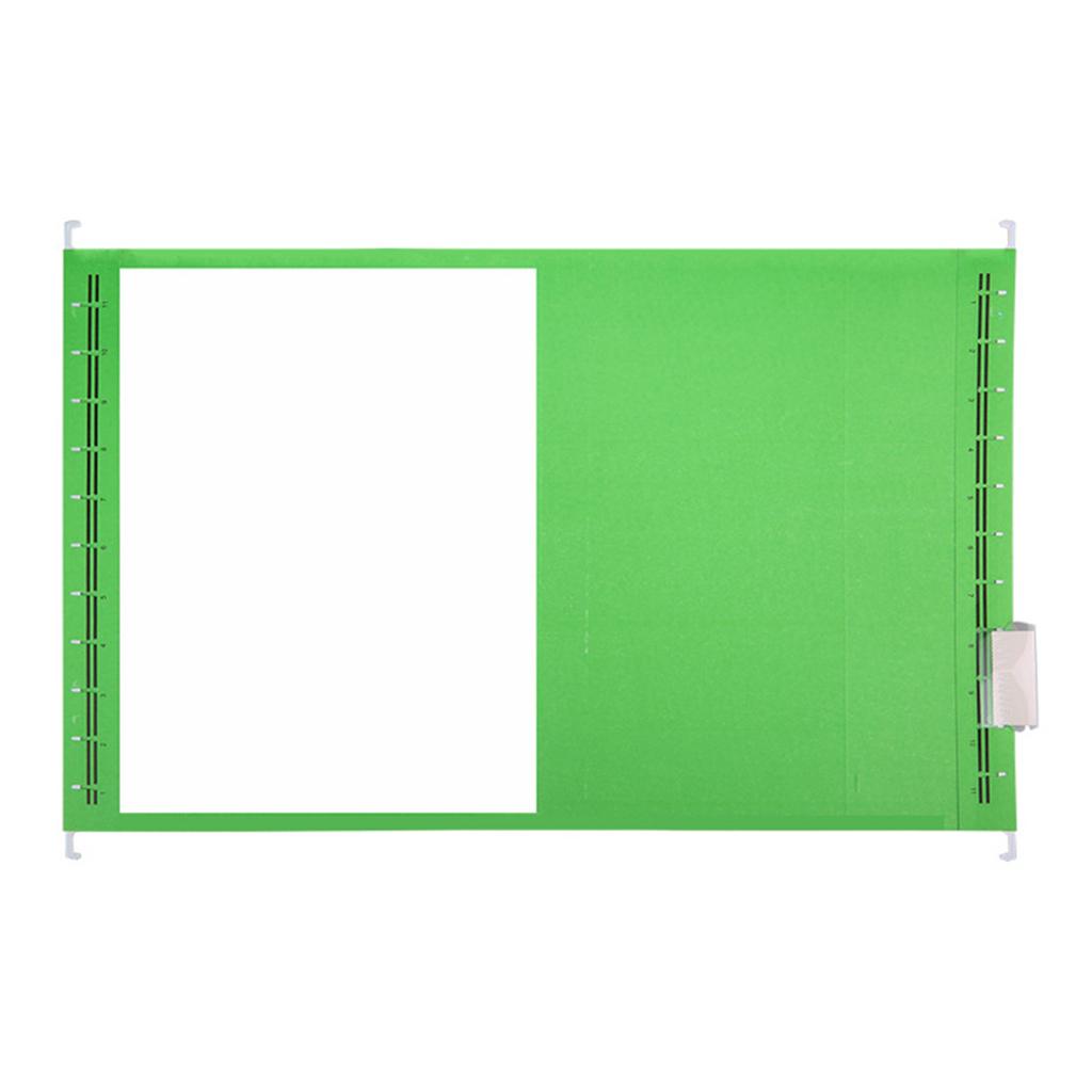 8Pcs Letter Size Suspension Files with Tabs File Classification File Folder Filing Cabinet Haning File Bag for Office