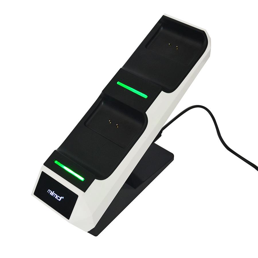 Dual Controller Charger Station for Xbox Series X/S, Charging Dock Bracket Stand with 2Pcs Rechargeable Battery Packs