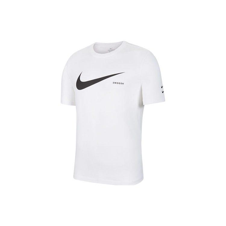 Nike Футболки мужские белые с круглым вырезом умеренные DB5858-100