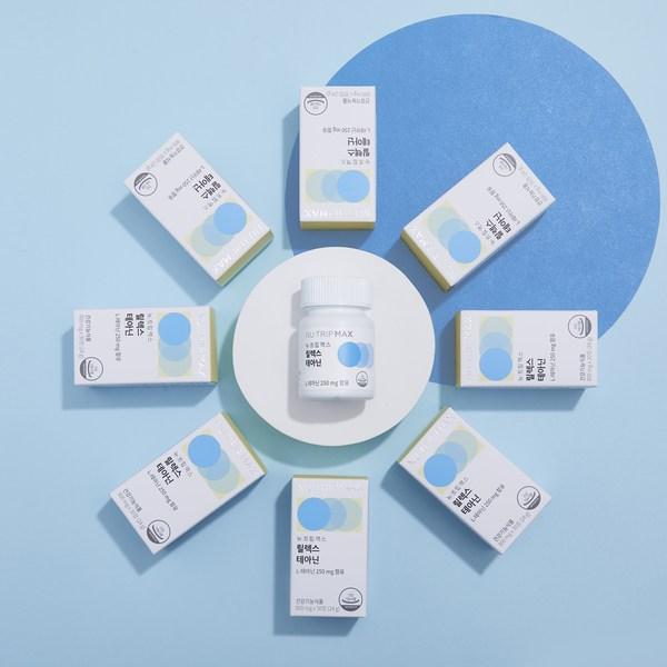 Nutrip Relax Theanine 800 мг, 30 таблеток, 1 единица, корейский незаменимый продукт здорового питания